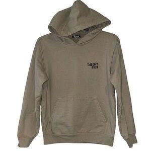 TALENTLESS Beige Hoodie - UNISEX SWEATER